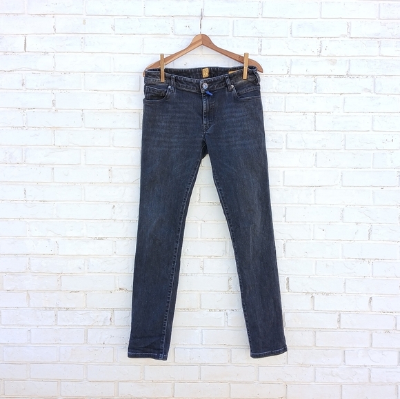 Meyer M5 Slim Jeans Washed Black Size 32/34 - Picture 2 of 9